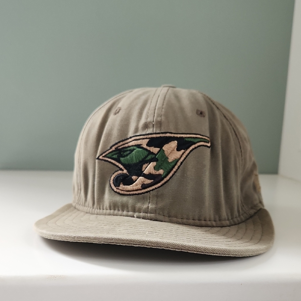 New Era Toronto Blue Jays Camo Green 59FIFTY Mens Baseball Cap